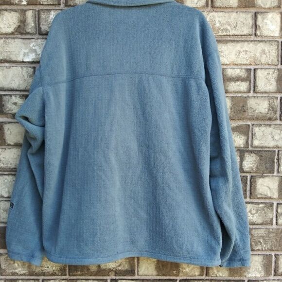 Patagonia men's size large blue zip-up swe… - Picture 2 of 5